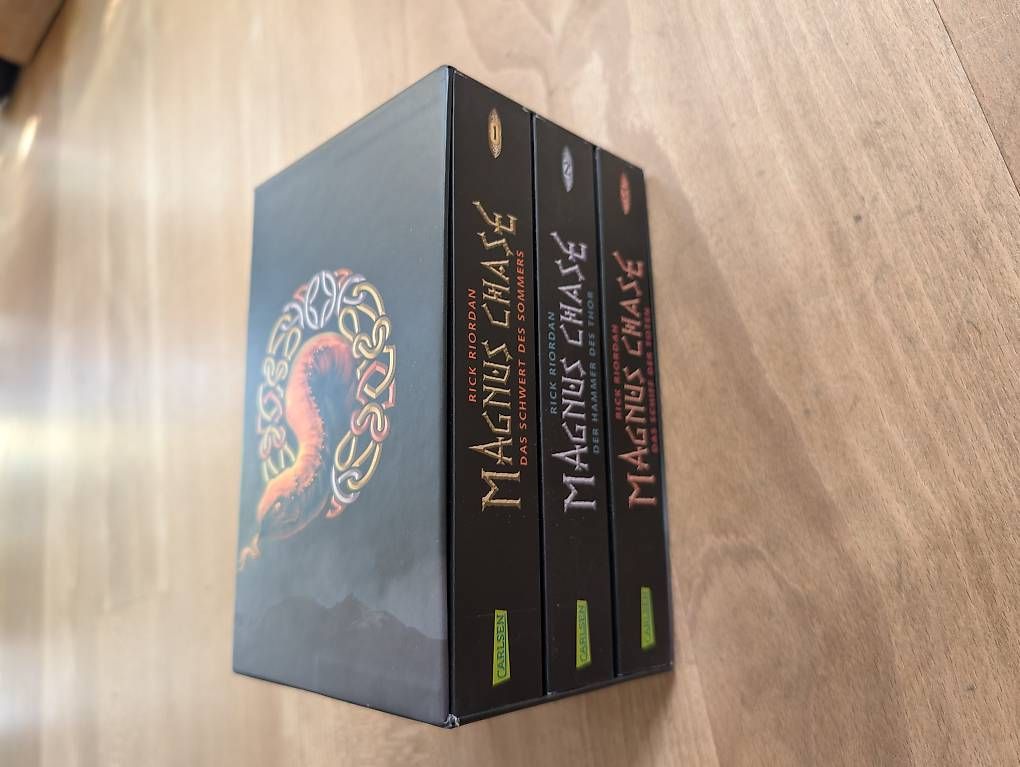 Bücher: Magnus Chase Bücherreihe 1-3 – Neu (gemäss Beschreibung) aus Pfaffnau von reapcx 1