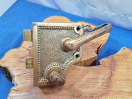 1 schönes Art Deco Tür Schloss, Bronce? (LOT2315X#TBS1)