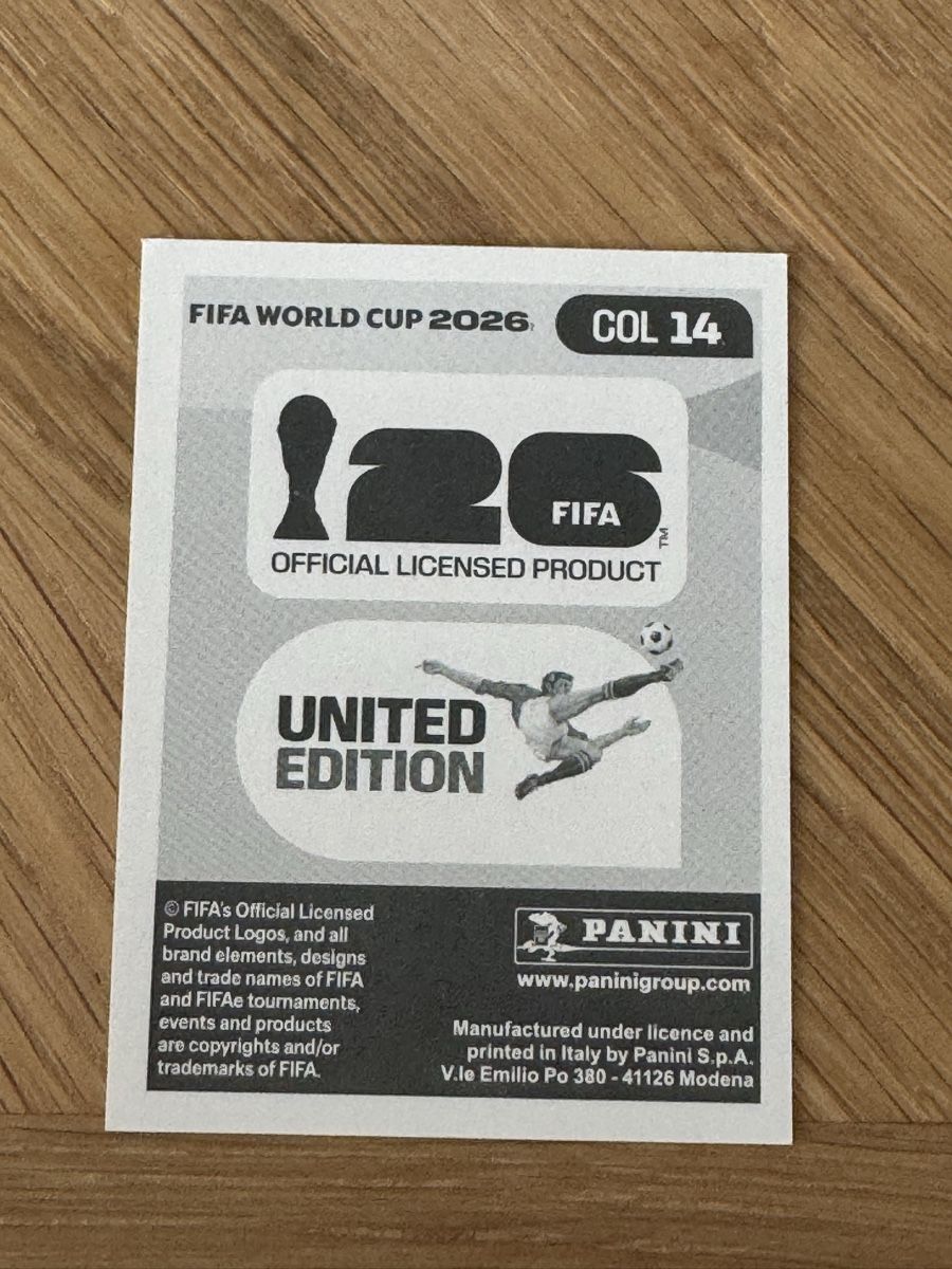 Panini Carte collezionabili: Panini 2026 COL 14 – Nuovo (secondo la descrizione) da Grand-Lancy venduto da cyr_n5ky 1