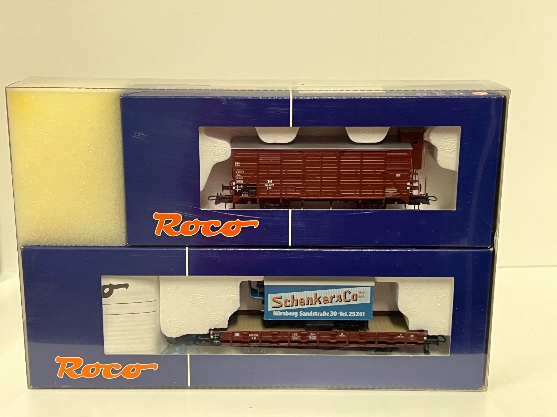 Roco Modellini di ferrovie: Roco 45955 DB Schenker & Co  H0 DC – Nuovo e nell'imballaggio originale da Neuenhof venduto da ludovicco