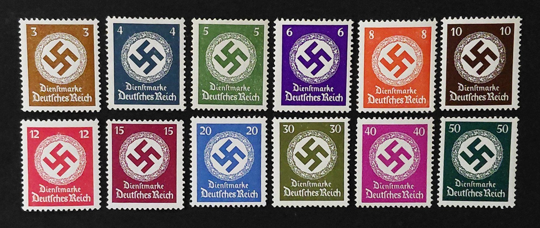 Tutti i francobolli: Deutsches Reich Dienstmarken 1942** – Nuovo (secondo la descrizione) da Ebikon venduto da smartbox