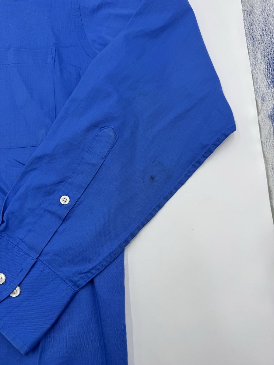 Camicie: Herren Hemd Chaps blau Langarm Grösse M gebraucht – Usato da Arnegg venduto da Pahe02 4