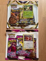 2x Pokemon THREE Pack Fusion Strike Brilliant stars