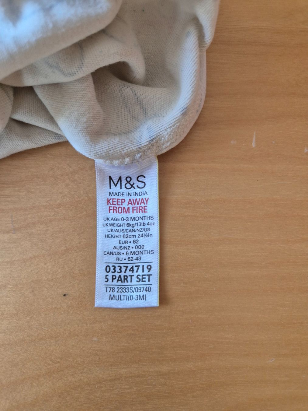 Unterwäsche: 3x Body Gr. 62, M&S + C&A, Versand möglich – Gebraucht aus Reinach AG von scud-werfer17 2