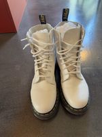 Dr. Martens Stiefel Leder Weiss Grösse 41 neuwertig