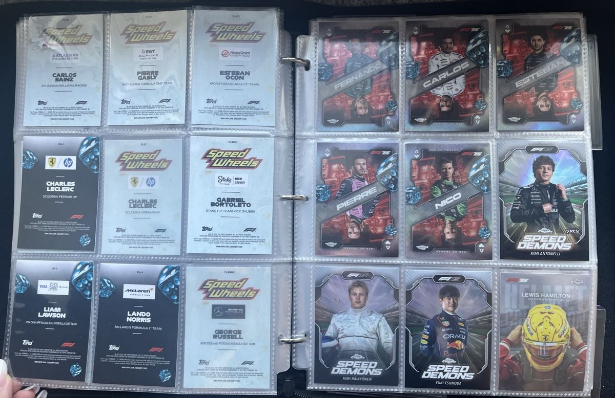 Topps Carte collezionabili: Topps Chrome F1 2025 - Full base set + almost all inserts – Usato da Iragna venduto da olgia5 4