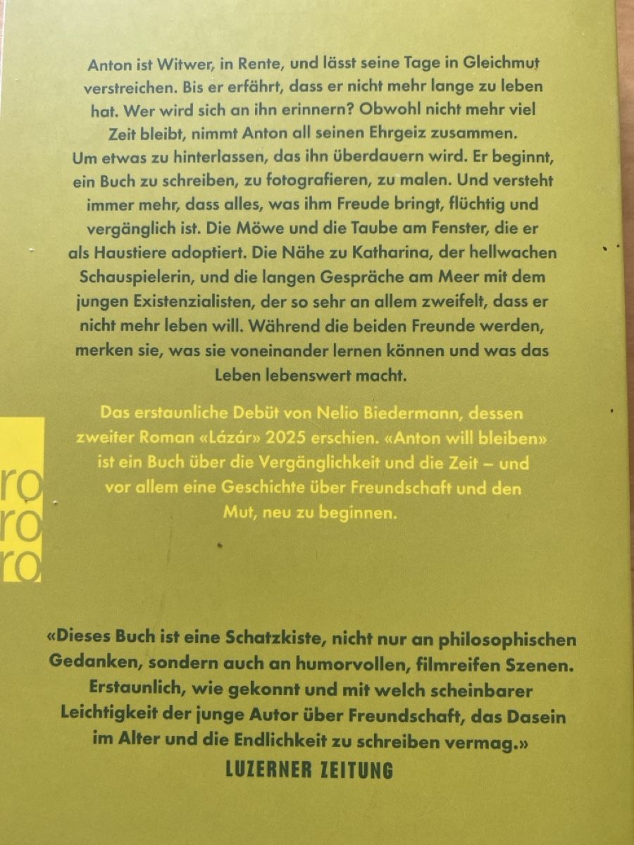 Bücher: Anton will bleiben – Gebraucht aus Zuckenriet von Rubin30 1