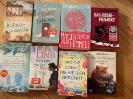 13 Romane vers. Autoren guter Zustand