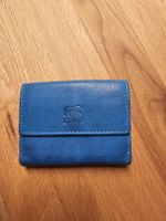Leder Portemonnaie mit RFID türkis