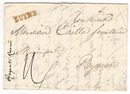 Lettre de Lutry pour Payerne le 29.4.1817
