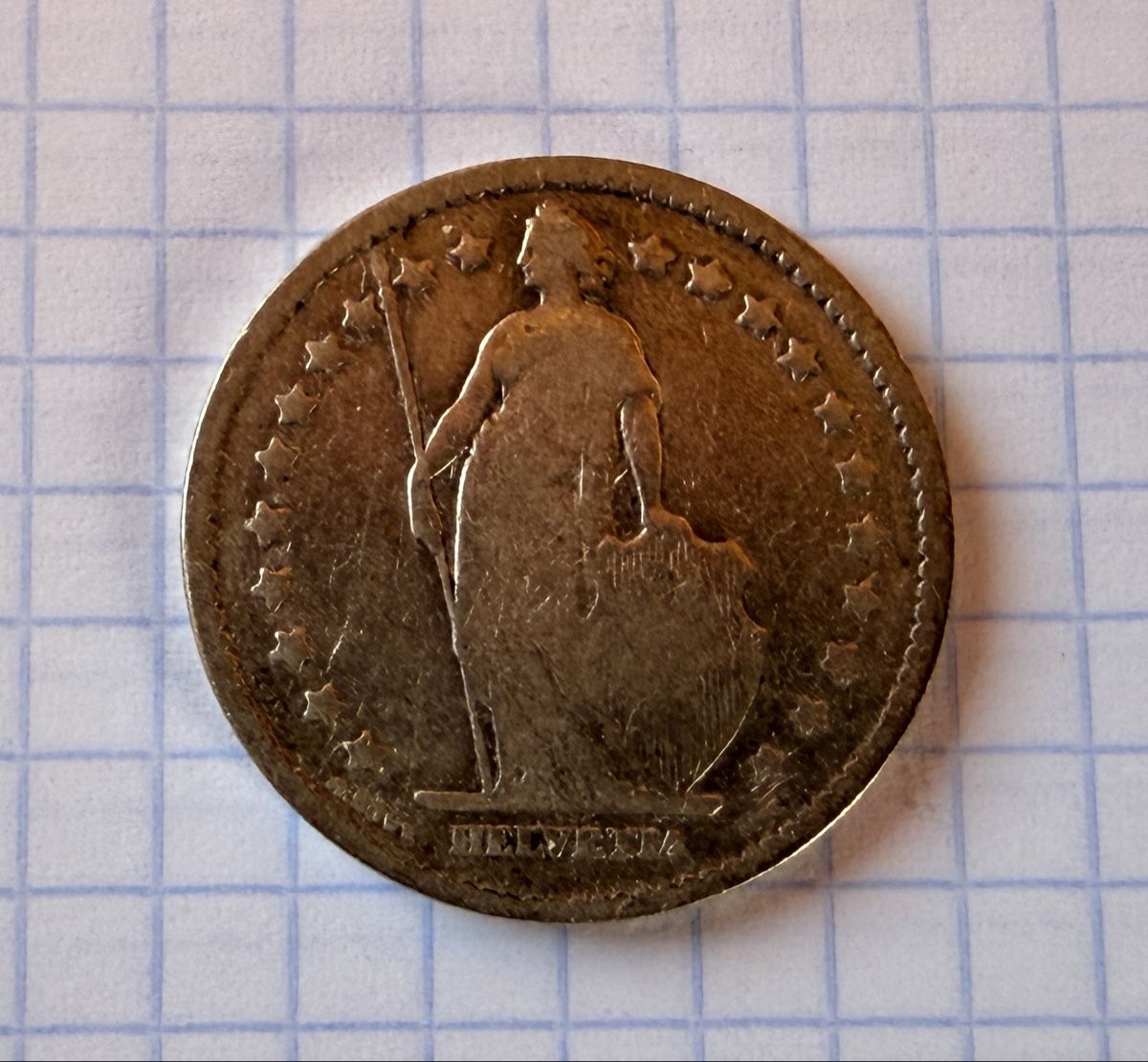 Tutti le monete: Silber 1 Franken 1906 – Usato da St. Margrethen SG venduto da Aroimaak 1