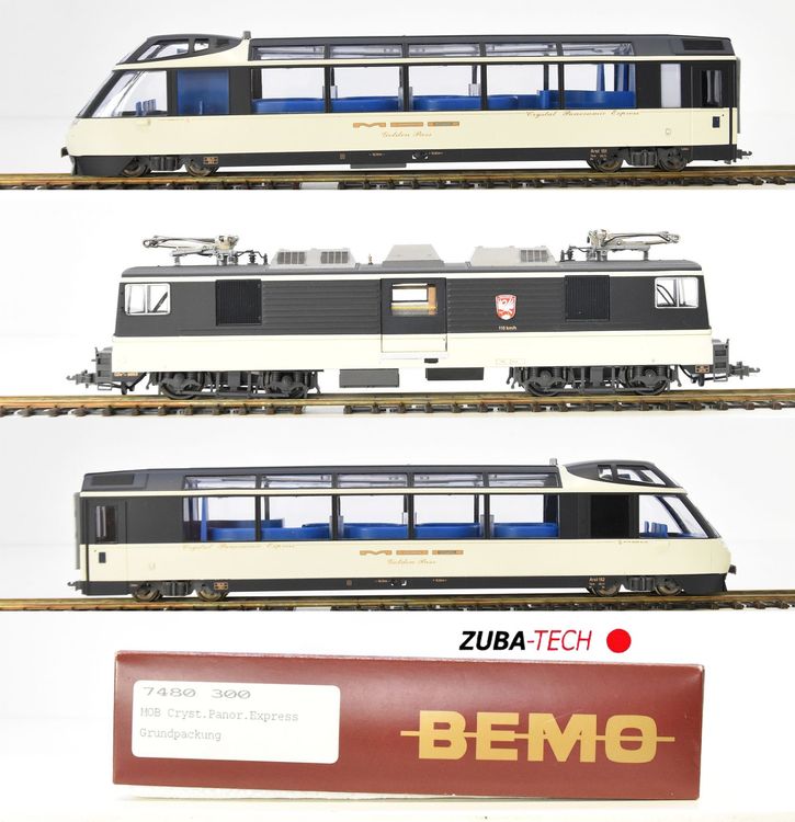 BEMO 7480300 MOB Crystal Panoramic Express Grundpackung H0m in OVP RARITÄT EUR 289,00 - PicClick DE