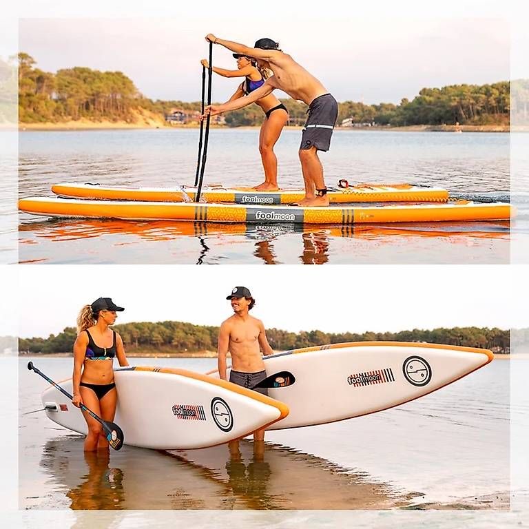 Tavole da surf e di nuoto: SUP - Foolmoon Patagonia - 14" Touring – Usato da Muri AG venduto da Steffbaumann 3