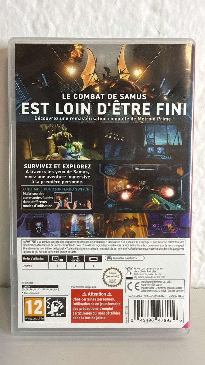 Nintendo Giochi: Metroid Prime Remastered - Nintendo Switch Game – Usato da Ehrendingen venduto da bubulence 1