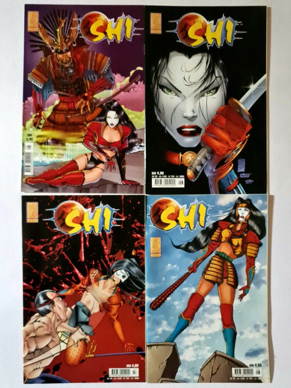 Fumetti: Shi Comic Hefte 1-14, Infinity Verlag – Usato da Aesch BL venduto da pri_fp8t 2