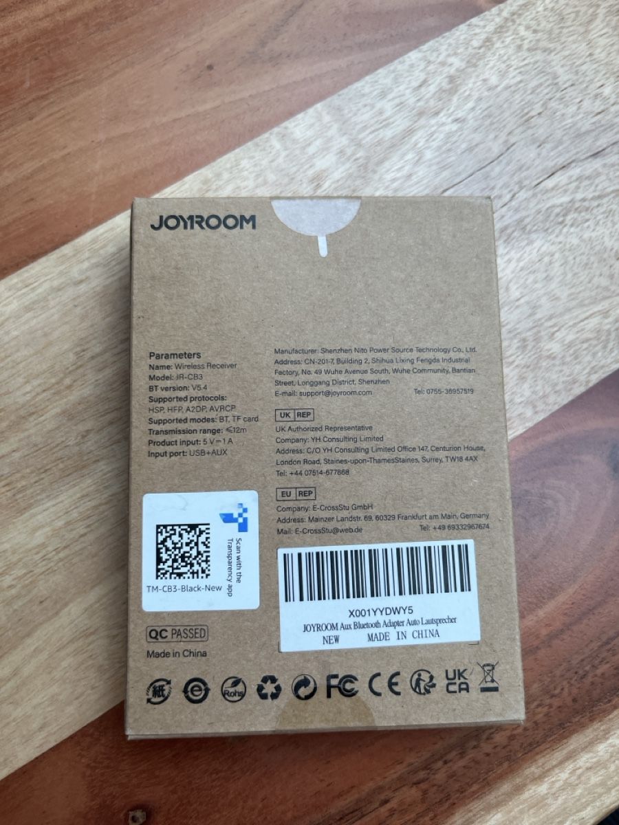 Receiver: JOYROOM Wireless Receiver neu – Gebraucht aus Basel von philuftikuss 1