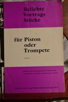 Beliebte Vortragsstücke für Piston oder Trompete