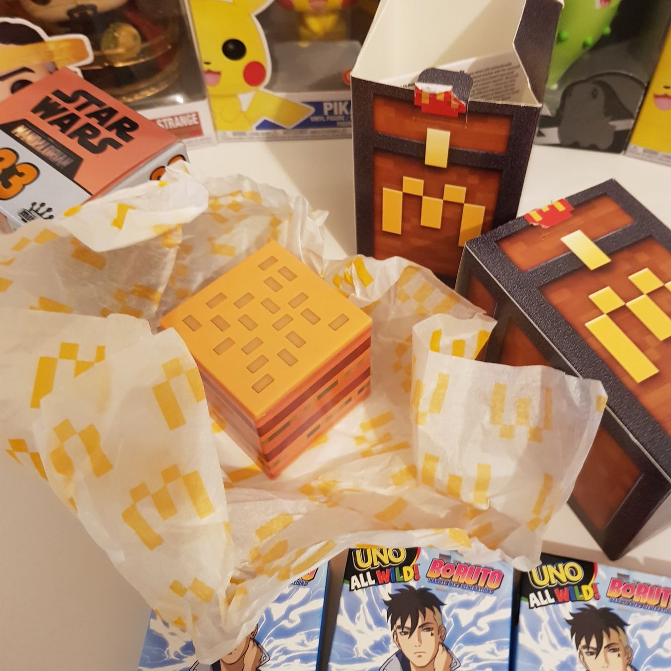 Funko Figurines: Funko Pop, Uno Boruto, Minecraft, Pokemon – D'occasion à Münchenstein par 2DGames 3