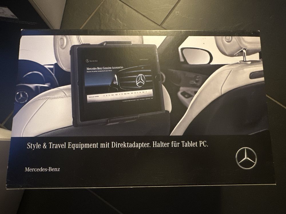 Original MERCEDES-BENZ Halter Tablet PC mit Direktadapter (Gebraucht ...