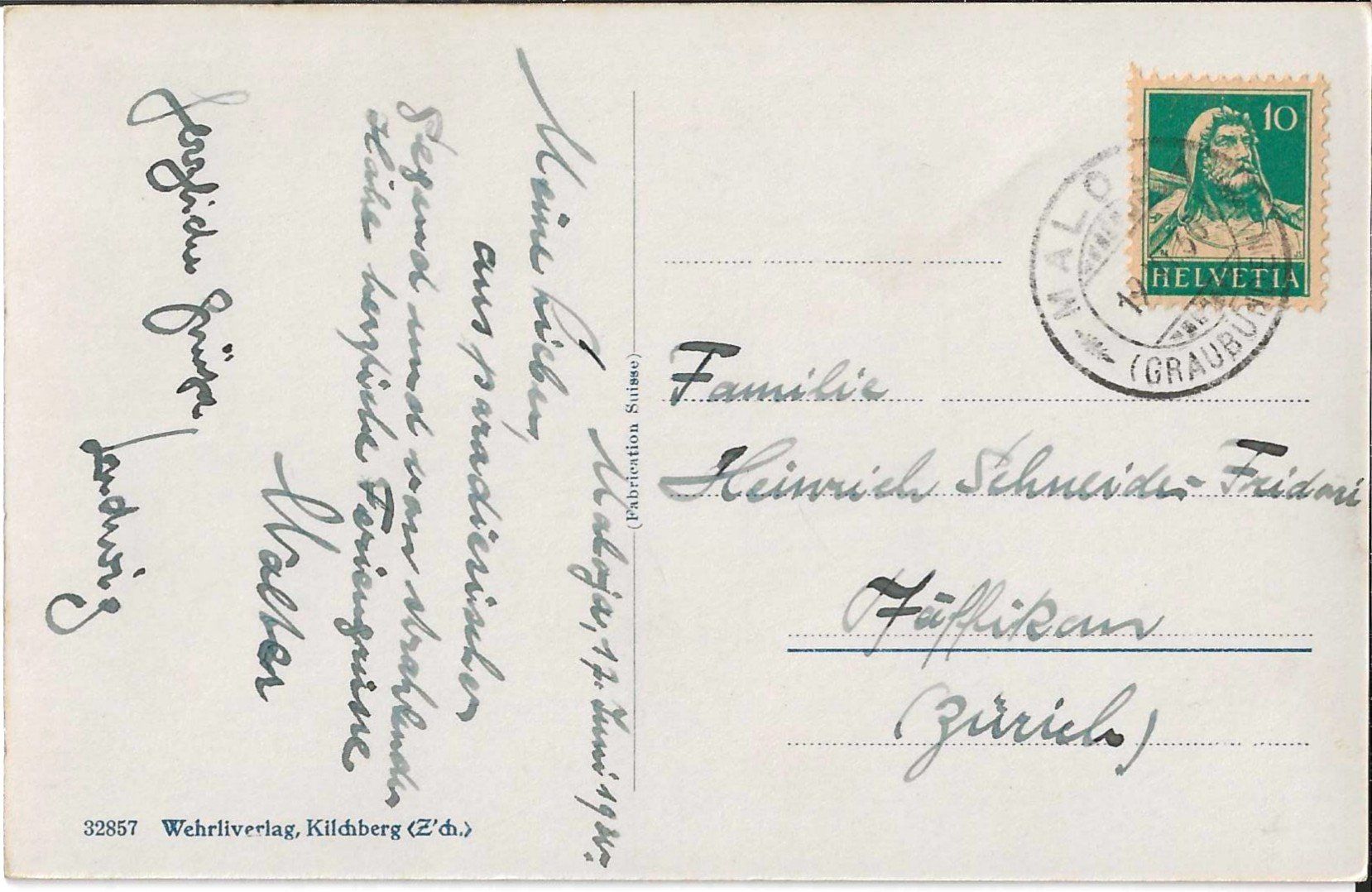 Cartes postales: Karte Maloya 1930 – D'occasion à Zürich par Philacat11 1