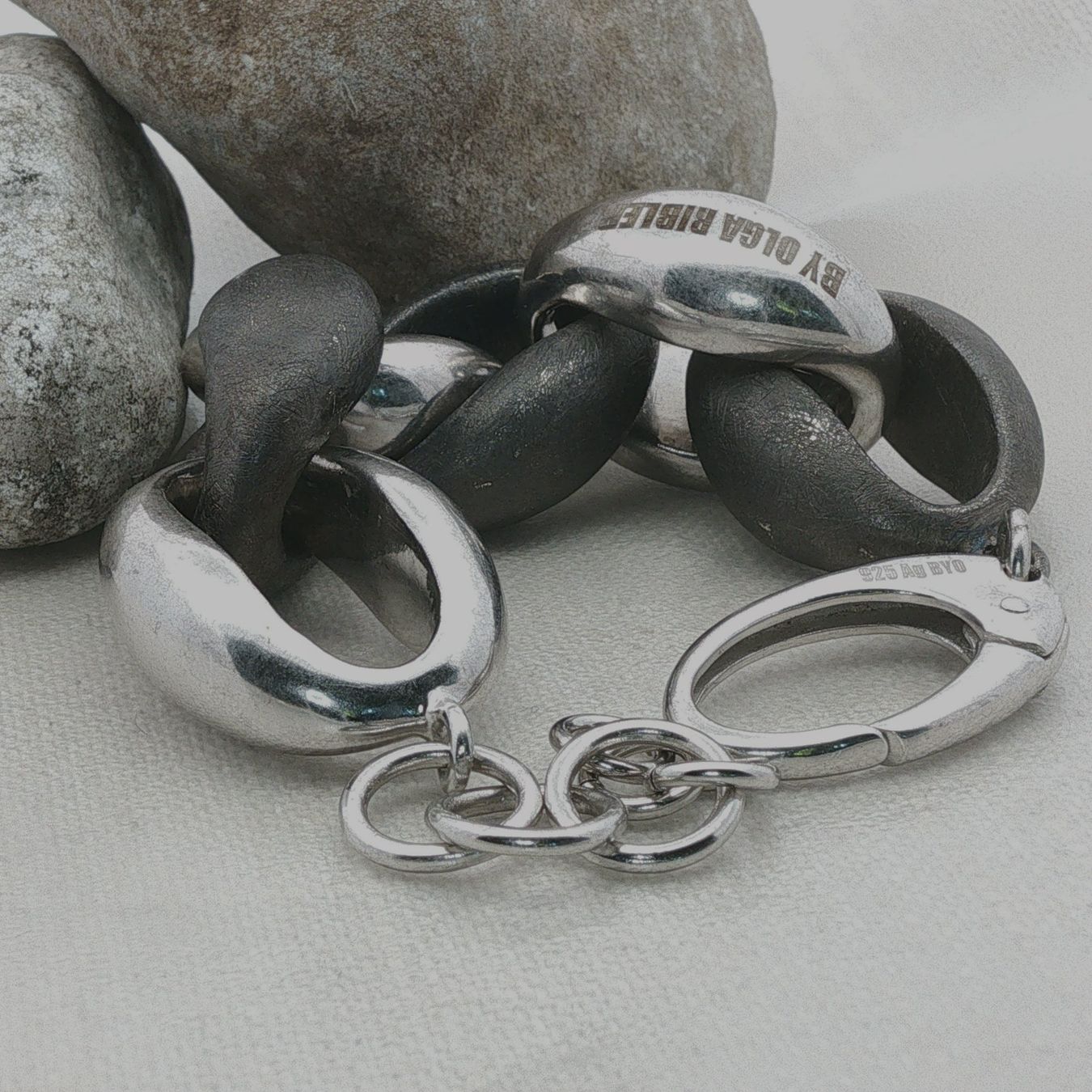 Olga Ribler Bracciali & Braccialetti: Sterling Silber 925 Statement Armband – Nuovo (secondo la descrizione) da Luzern venduto da Schmuckoutlet 3