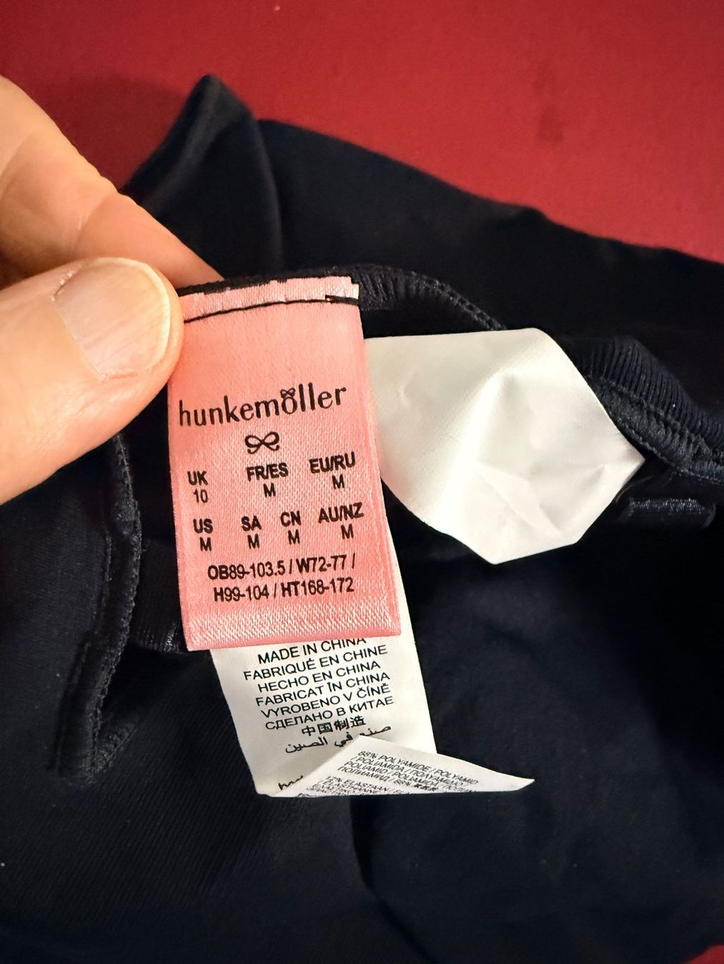 Hunkemöller Sonstige Unterwäsche: HUNKEMÖLLER, Seamless Shapewear String Body, Gr.M, Schwarz – Neu und originalverpackt aus Rudolfstetten von gst_g7xl 5