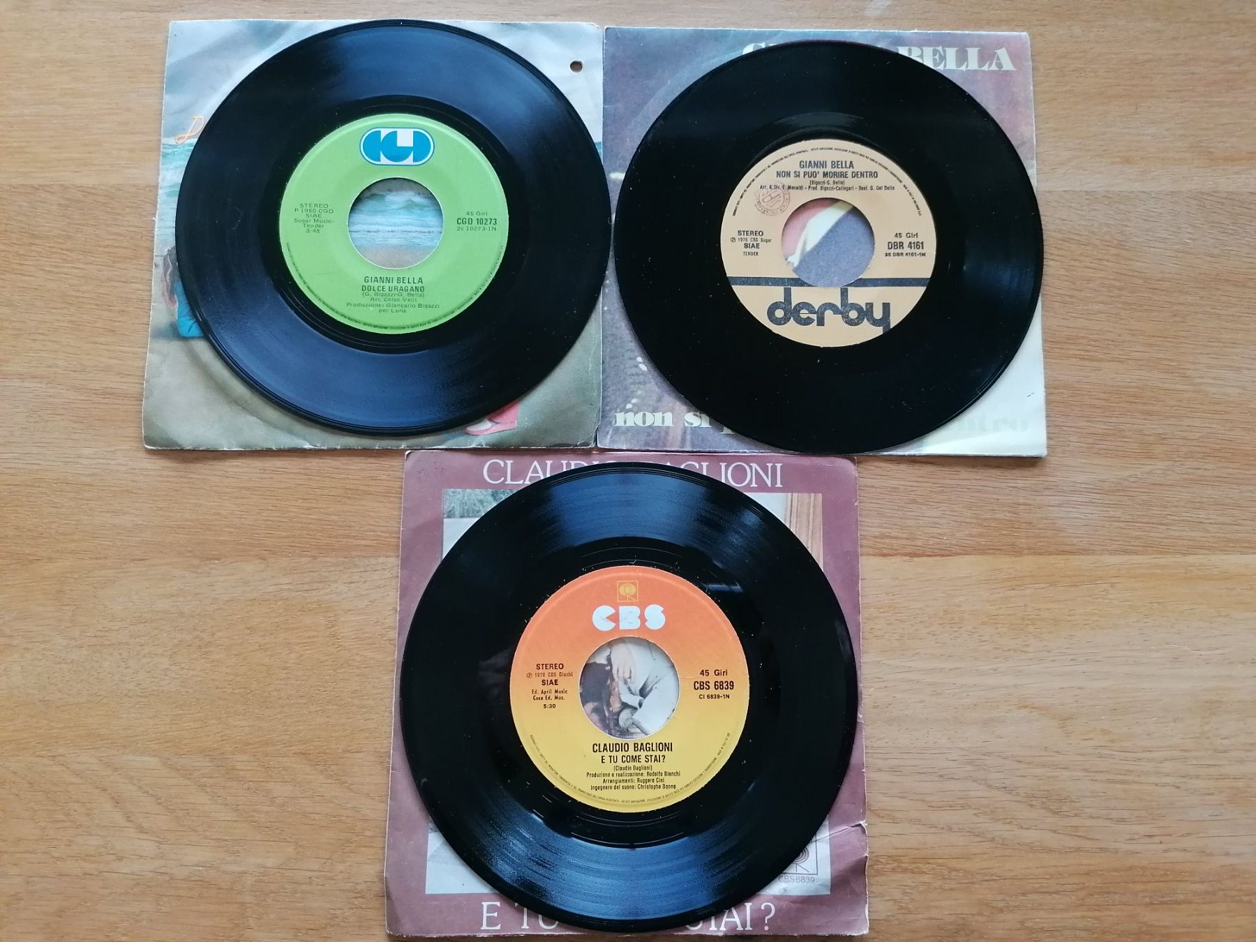 Dischi in vinile: Singles Schallplatten – Usato da Geroldswil venduto da Dirici 2