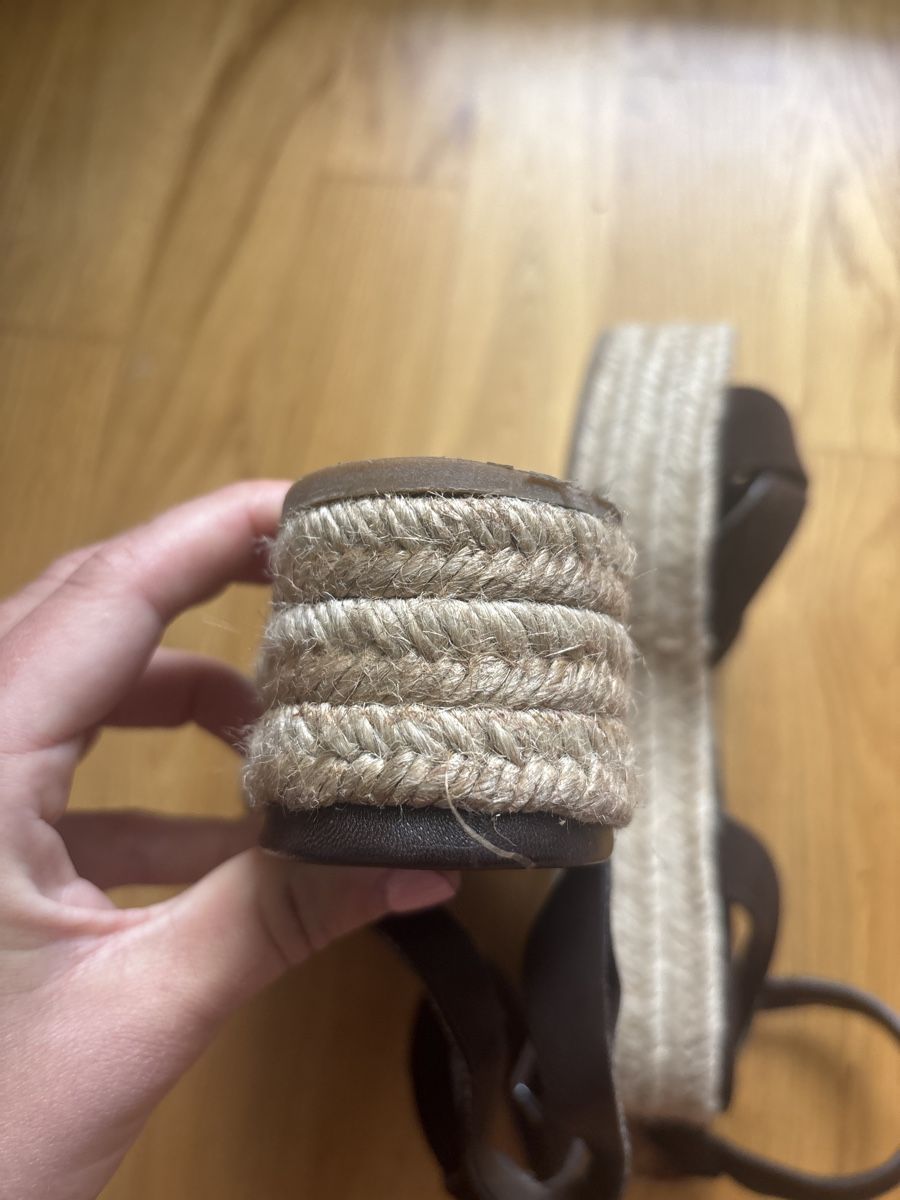 Miu Miu Damenschuhe: Miu Miu Sandales Espadrilles – Gebraucht aus Zürich von glaswag 7