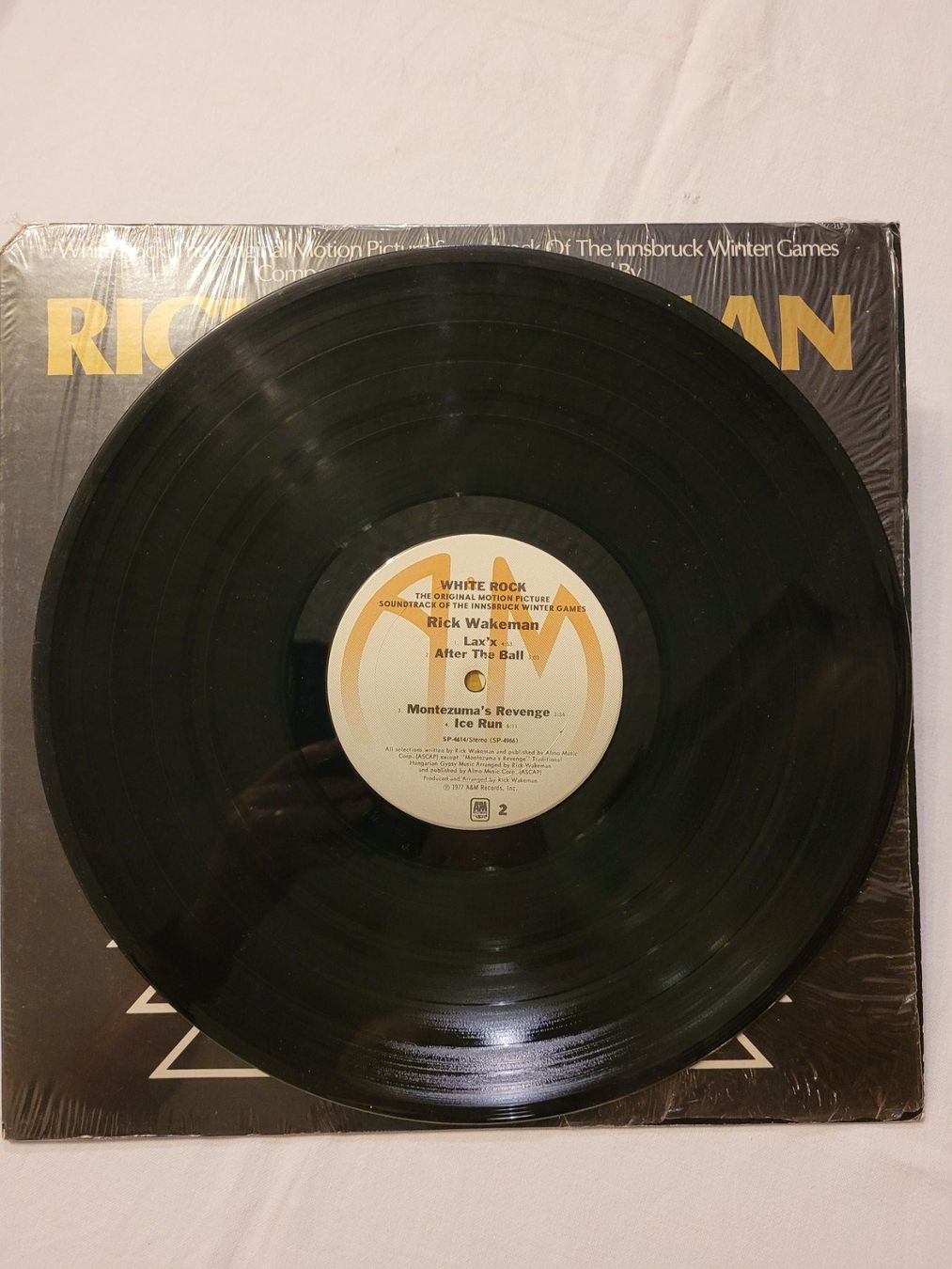Dischi in vinile: Rick Wakeman - White Rock - Vinyle 33T – Usato da la Chaux-de-Fonds venduto da Lampe 4