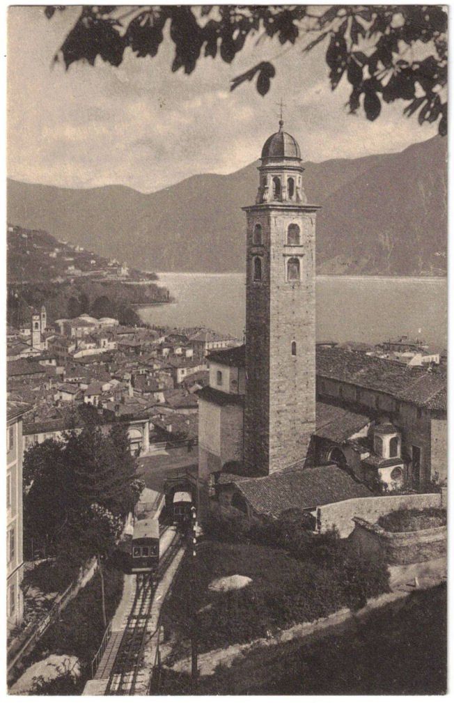 Cartoline postali: Lugano - Standseilbahn Stazione – Usato da Binningen venduto da Mountainrider