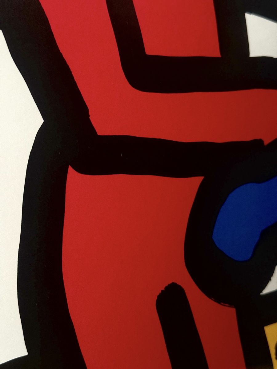 Grafiken & Lithographien: Keith Haring – "Best Buddies" | Original Offset-Lithographie – Gebraucht aus Luzern von downtonabbey 3