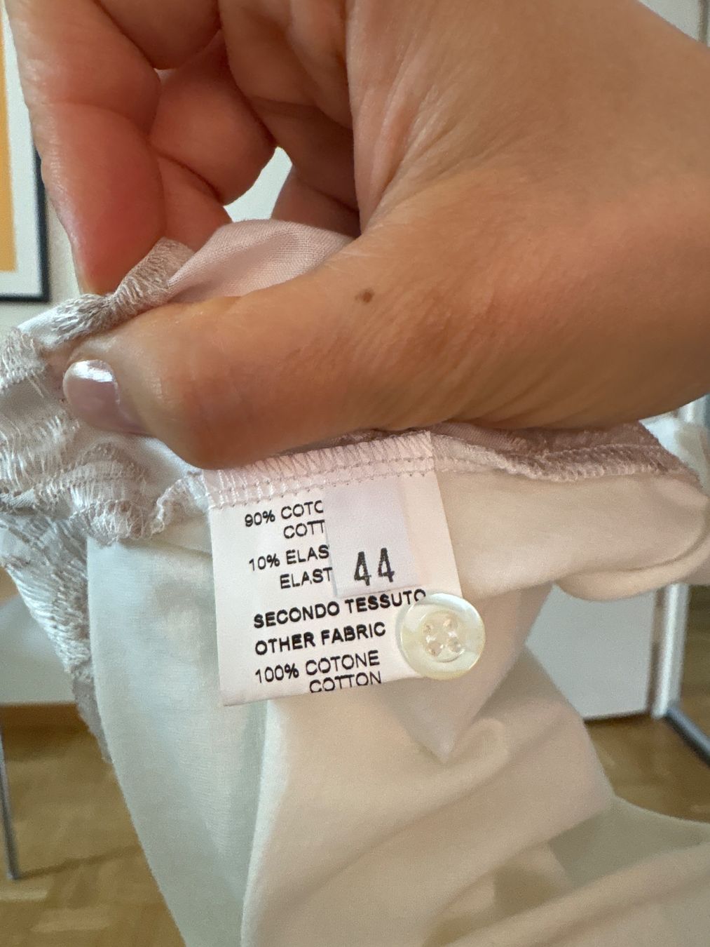Camicette: Hemd mit gesticktes Detail – Nuovo (secondo la descrizione) da Zürich venduto da bbbggg 4