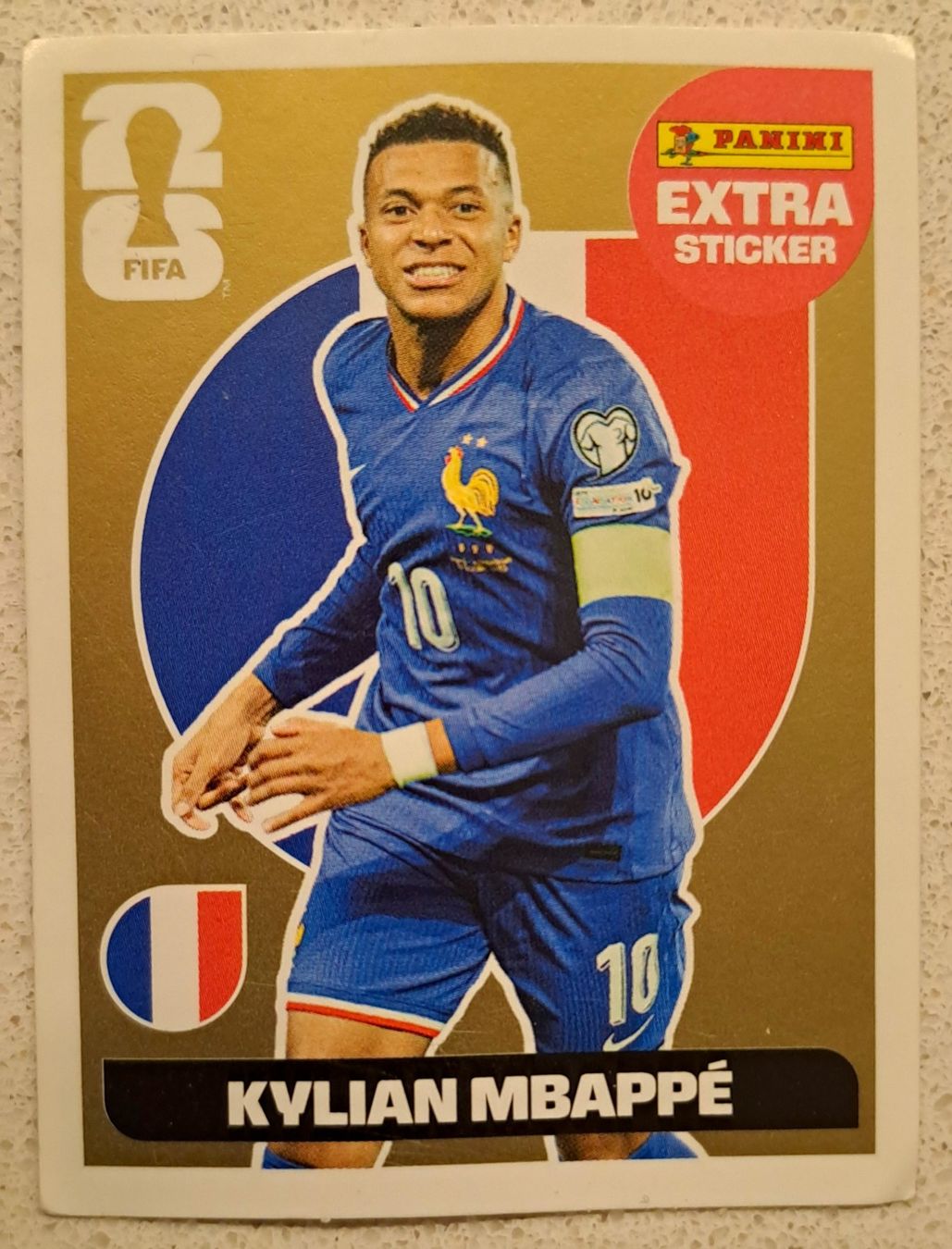 Panini Carte collezionabili: Panini Extra Sticker Gold Kilian Mbappe – Nuovo (secondo la descrizione) da Ruswil venduto da stadi74