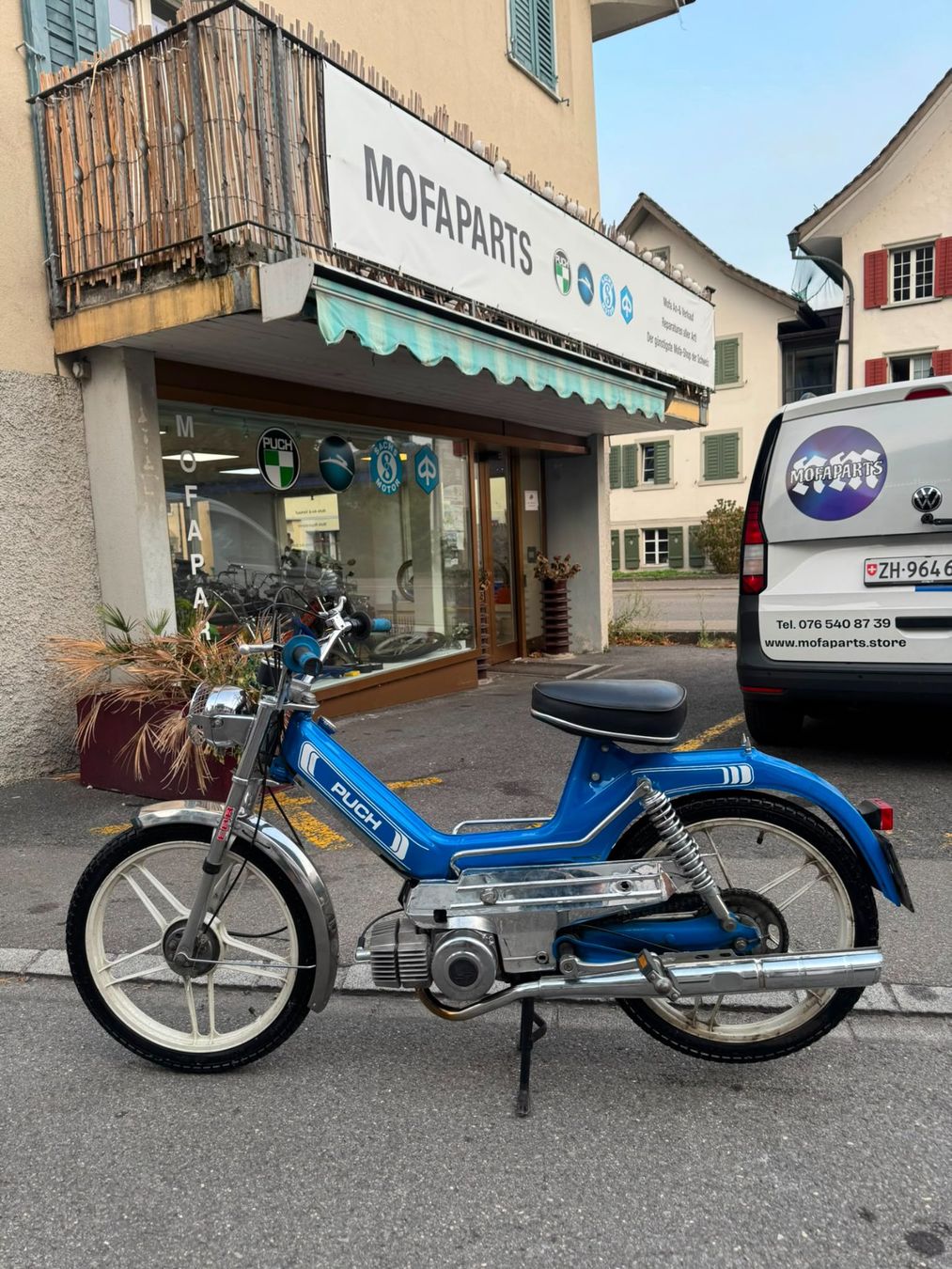 Puch Cyclomoteurs: Puch Maxi S mit Ausweis – D'occasion à Schmerikon par Mofaparts