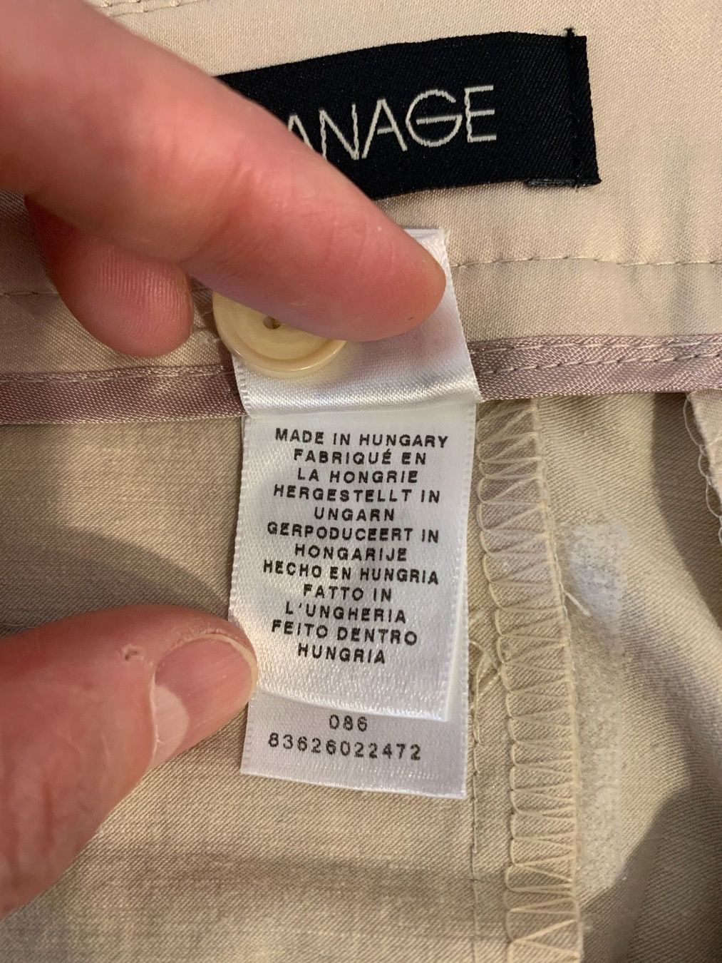 Hosen: Apanage  7/8-Hose mit leichtem Glanz – Gebraucht aus Unterägeri von Jr61 8