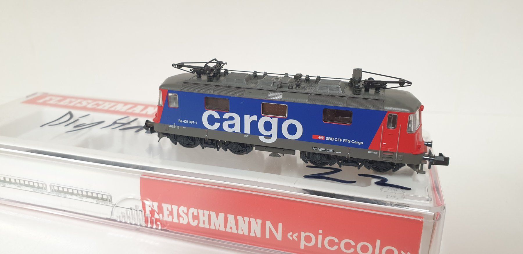 Fleischmann Modelleisenbahnen: Fleischmann Spur N  SBB Re421 Carco  7339 – Gebraucht aus Neuenhof von ludovicco 1