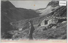 Kreuzlipass - Alp Culma gegen die Mittelplatten
