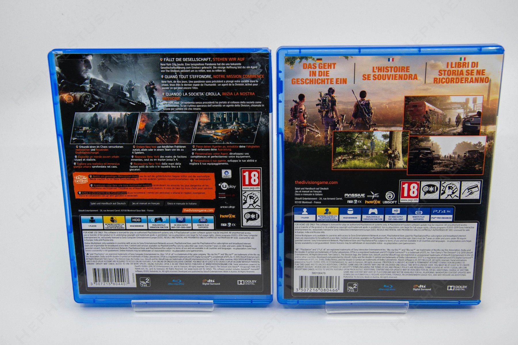 Giochi: Tom Clancy's The Division & The Division 2 PS4 Bundle – Usato da Effretikon venduto da Hephaestus_ 1
