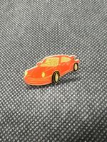 Anstecker Auto Porsche rot
