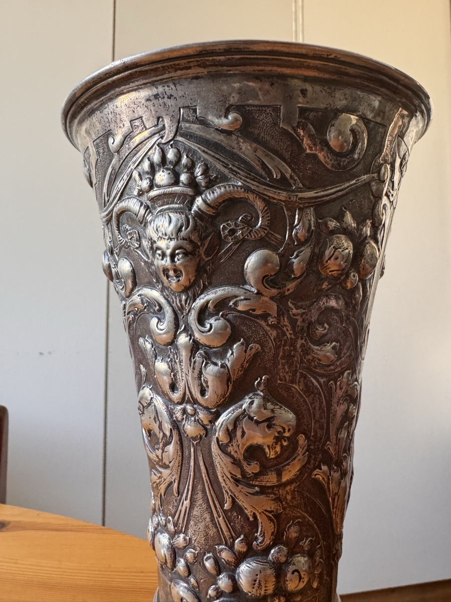 Vasen & Gefässe: Vase ancien argenté massif – Gebraucht aus Vésenaz von Angela.C3 1