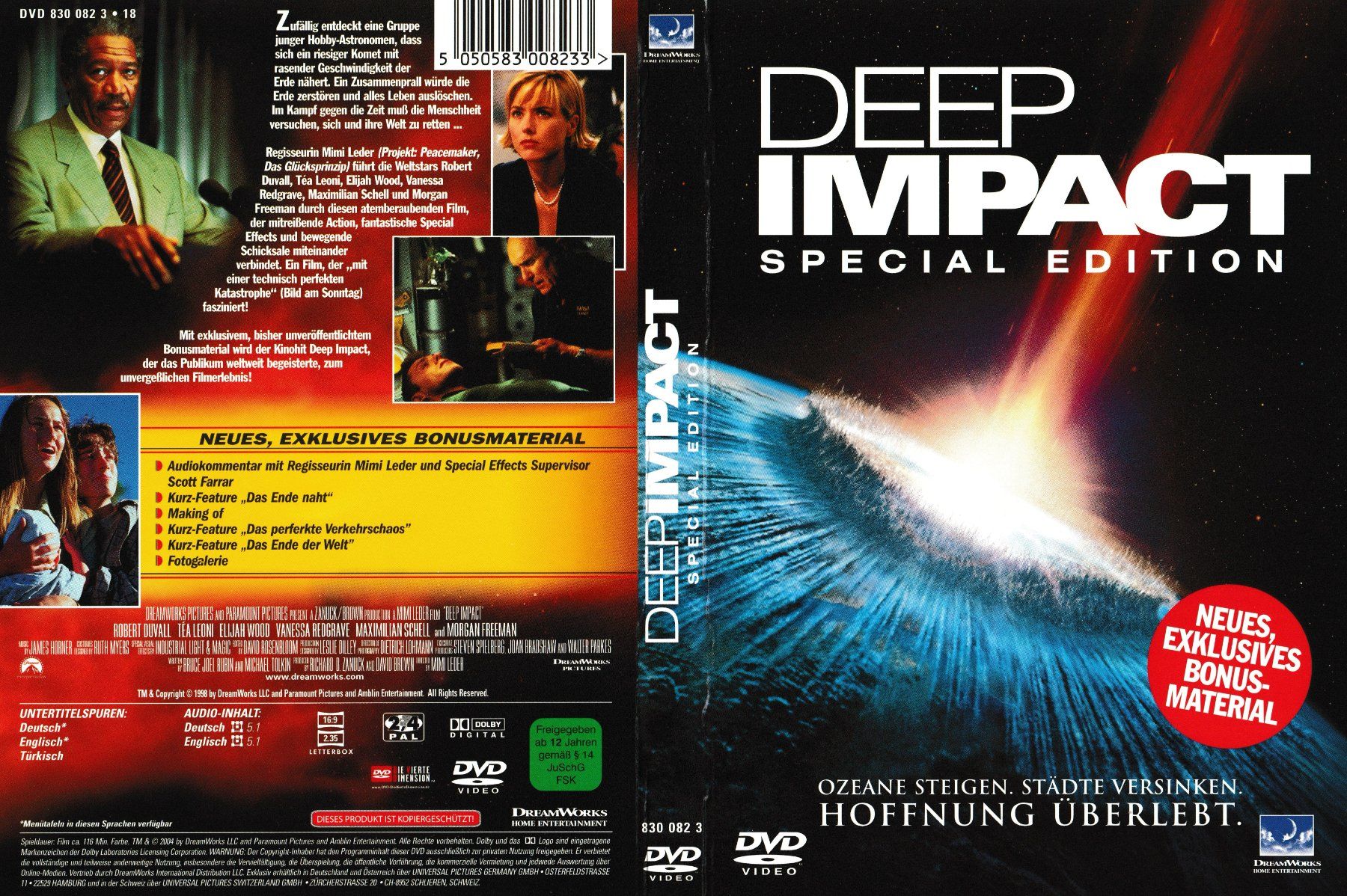 Tutti i DVDs: DVD - Deep Impact (Special Edition) – Usato da Langnau am Albis venduto da MediaRescuerKeLoX