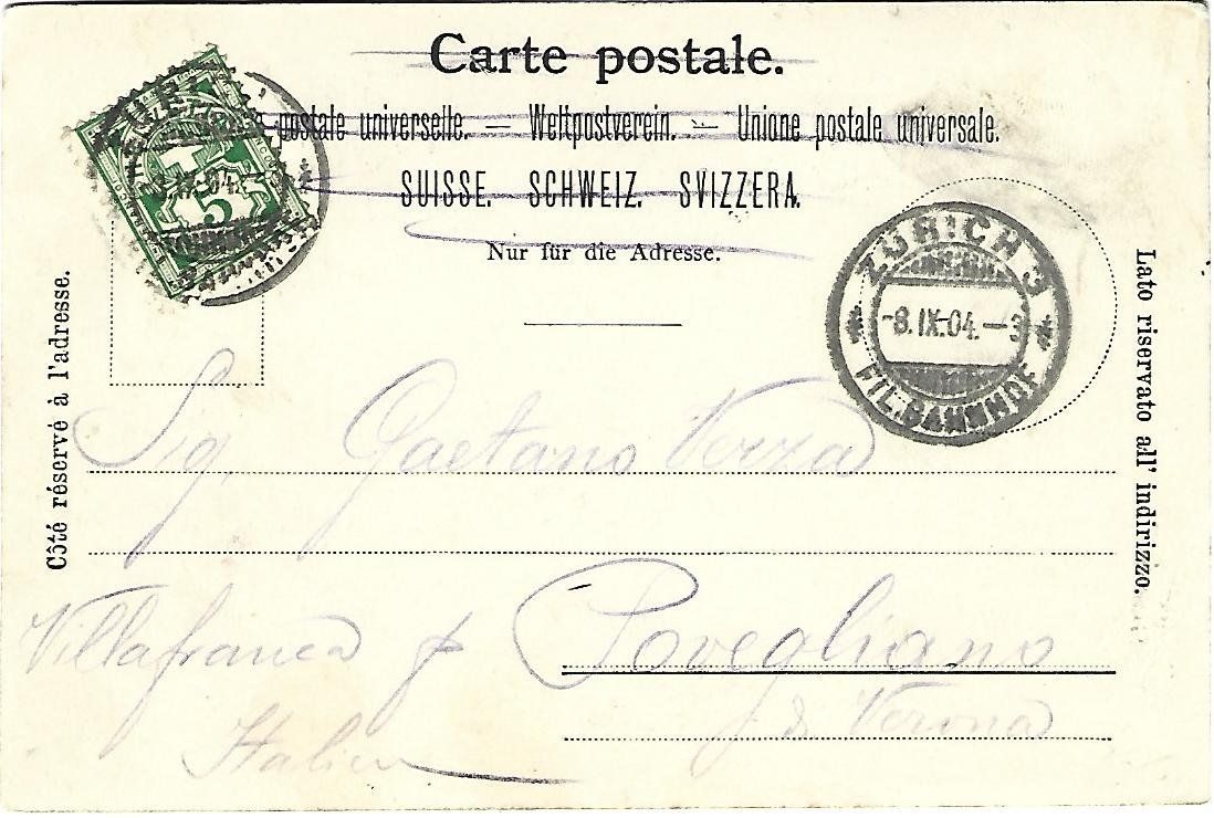 Cartoline postali: Zürich Stadtteater – Usato da Wetzikon ZH venduto da Brulu100 1