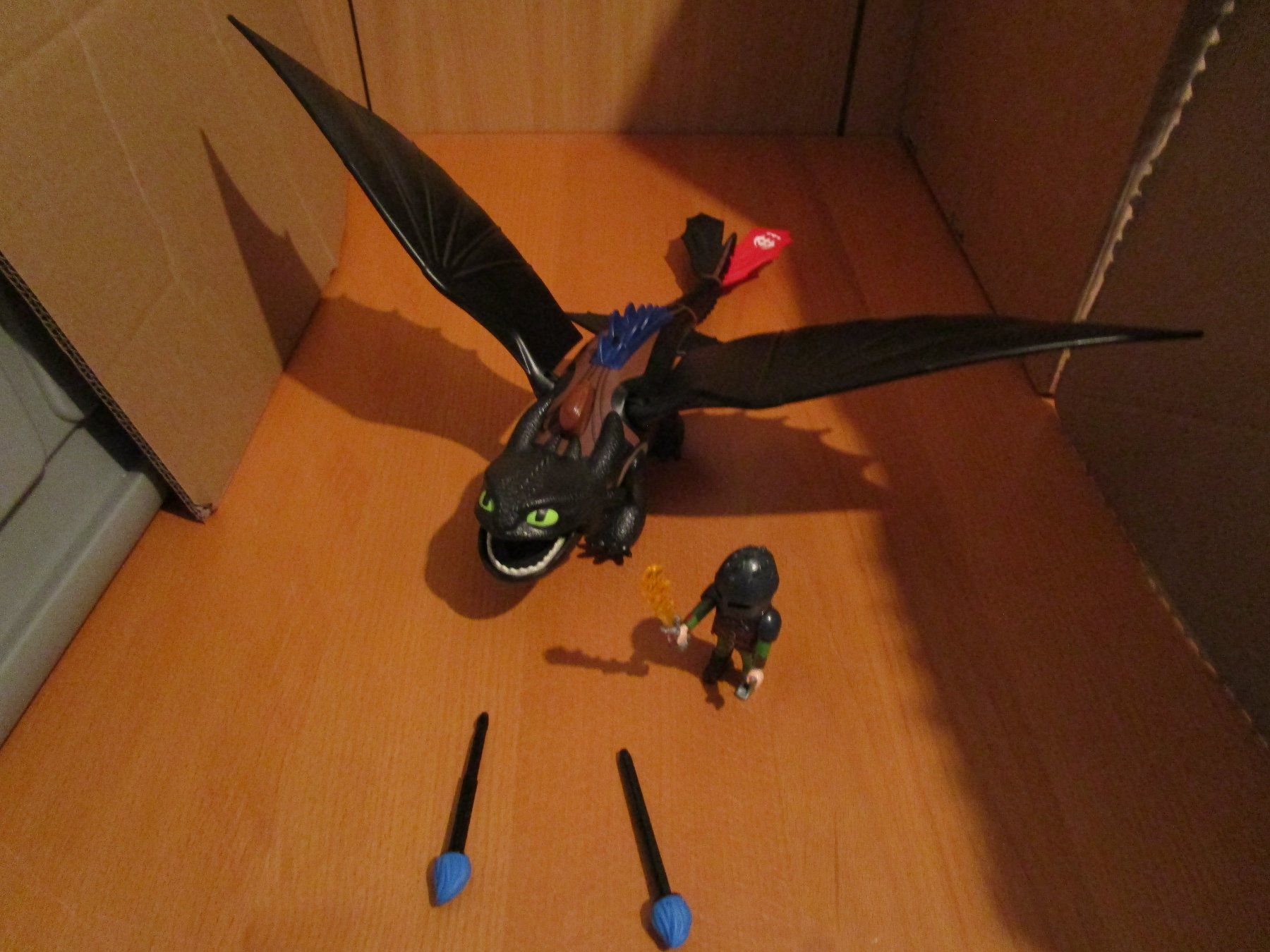 Playmobil Giocattoli: Playmobil:  Drache Ohnezahn mit Hicks – Usato da Wetzikon ZH venduto da Storchadebar 1