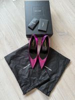 Saint Laurent pumps, metallic fuchsia, size 38.5, New!