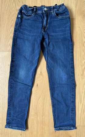H&M Jeans Relaxed verstellbarer Bund Grösse 152
