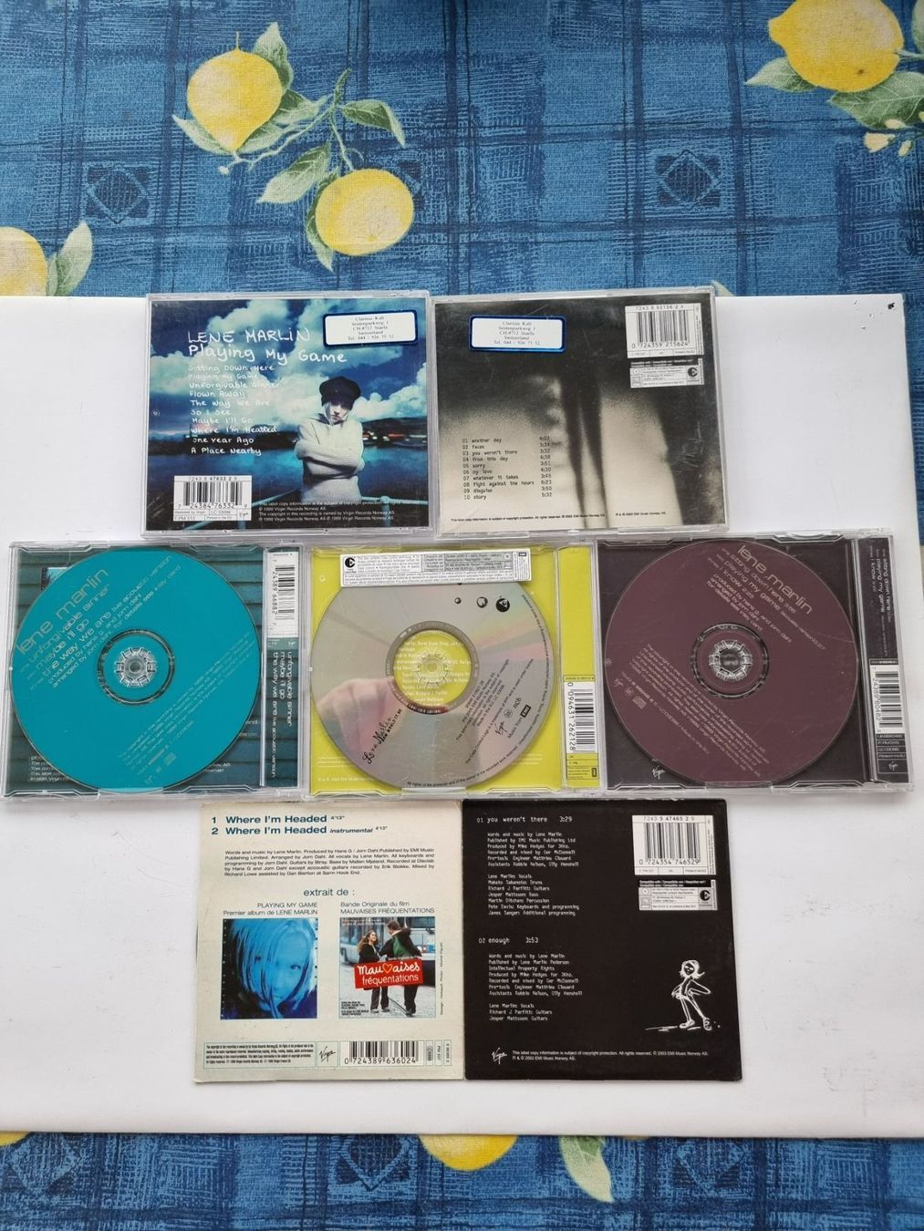 CD: Lene Marlin (2 CD's, 5 Singles) – Usato da Winterthur venduto da Christinakim 2