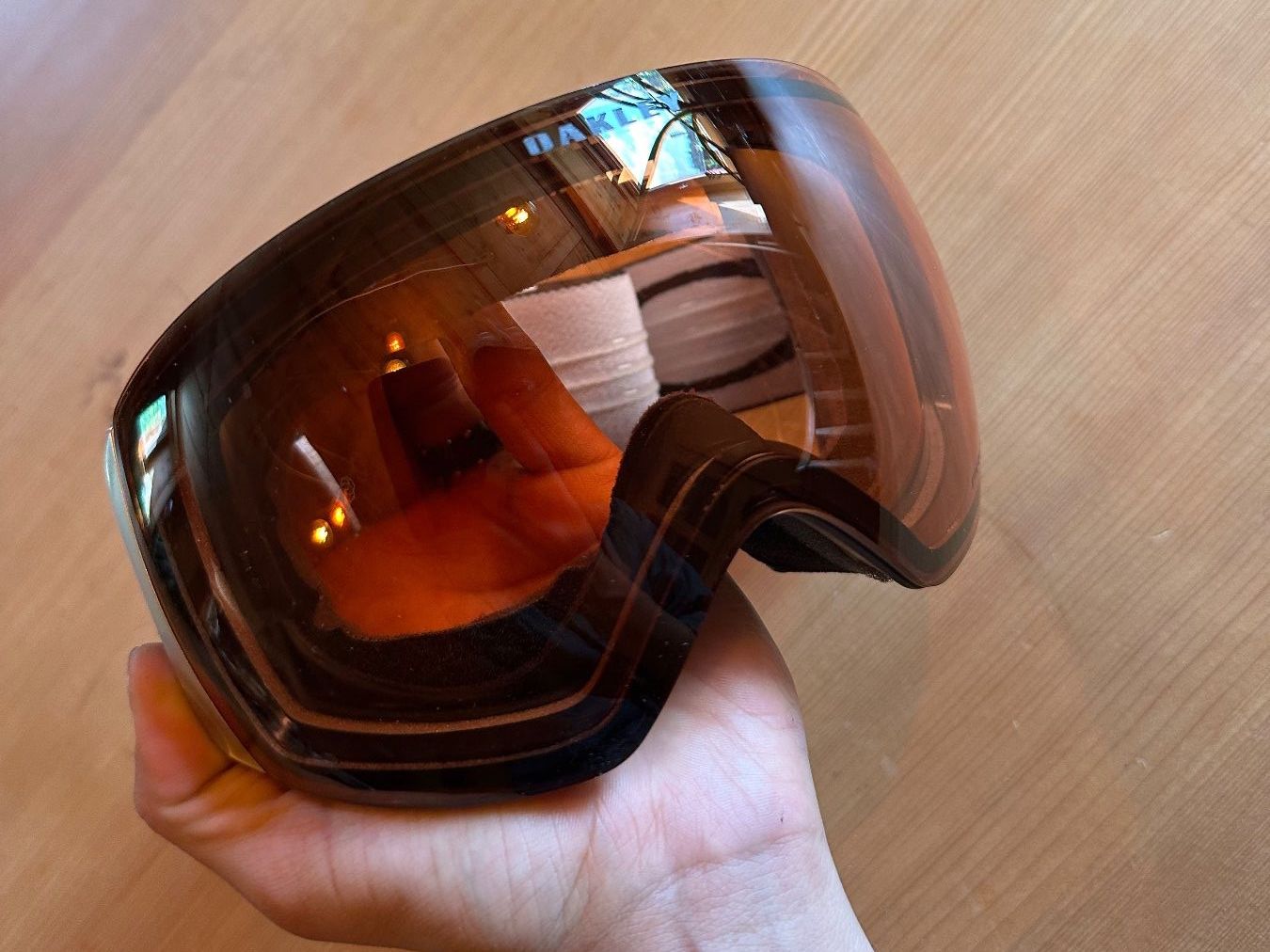 Oakley Occhiali & Lenti: Oakley Goggle, Schlechtwetterglas, L, Neu – Nuovo (secondo la descrizione) da Sagogn venduto da lialux 1