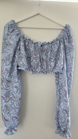 Sommerliches Crop-Top Grösse S
