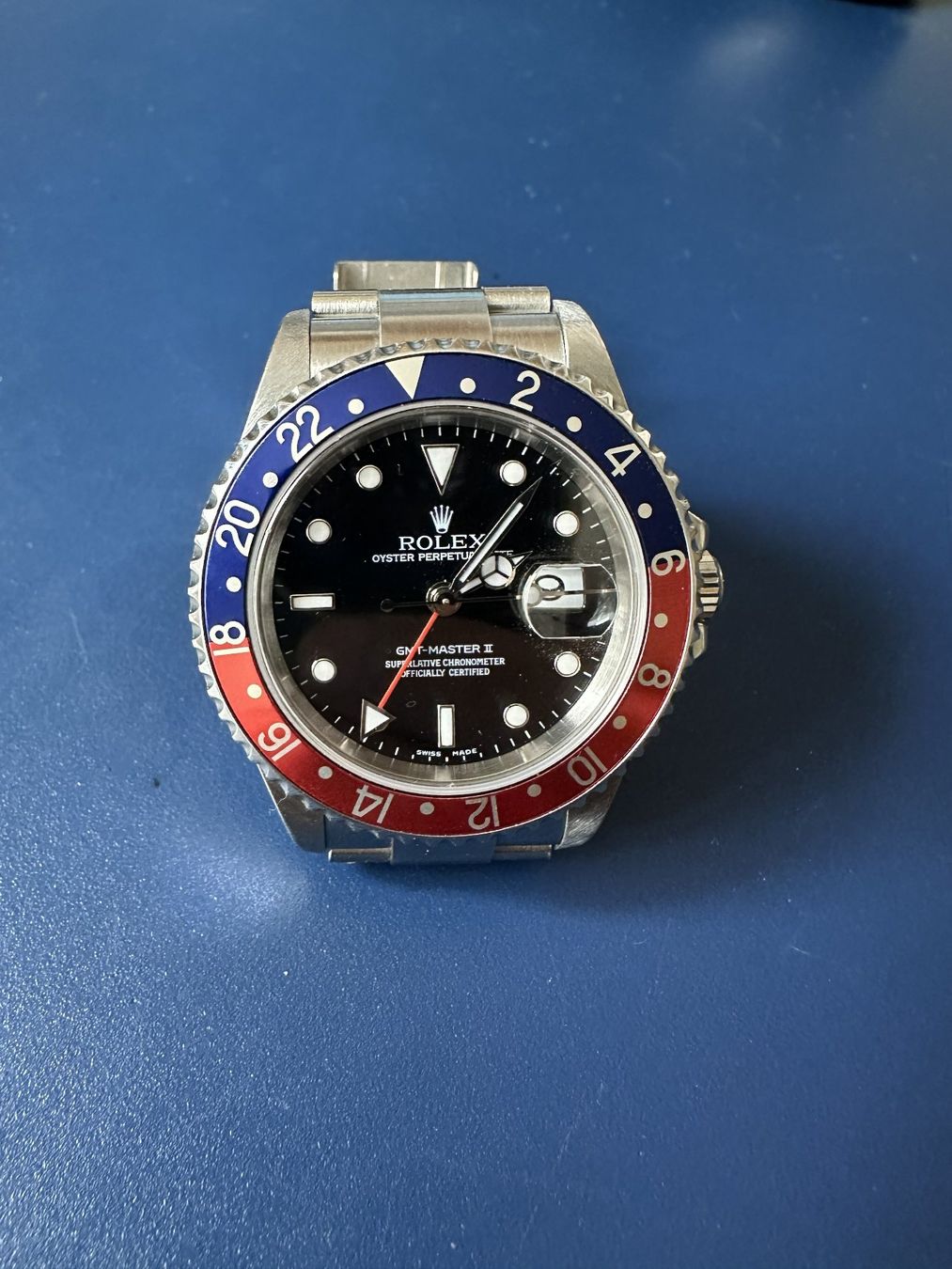 Rolex Uhren: ROLEX GMT Master II - 16710 - 2006 – Gebraucht aus Chene-Bourg von Patlered