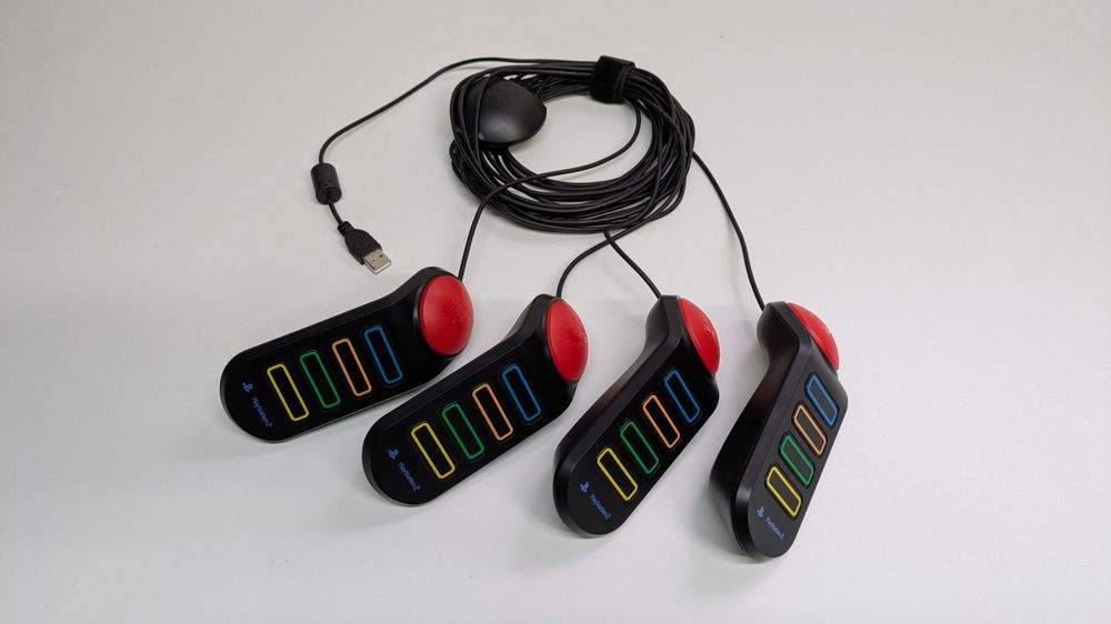 4 PlayStation Buzzer (Buzz!), für PS2 und PS3 (Gebraucht) in Menziken ...
